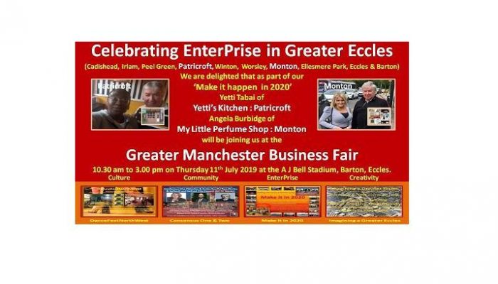 Celebrating Greater Eccles Manchester Biz Fair