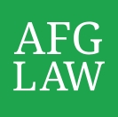 AFG-Law-white-text-green-background